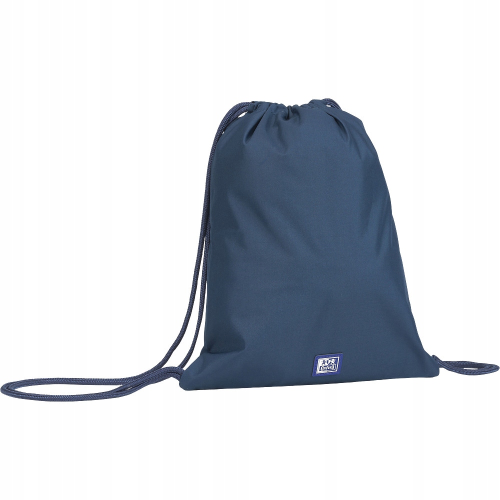 Granatowy WOREK SZKOLNY na BUTY kapcie strój na WF OXFORD