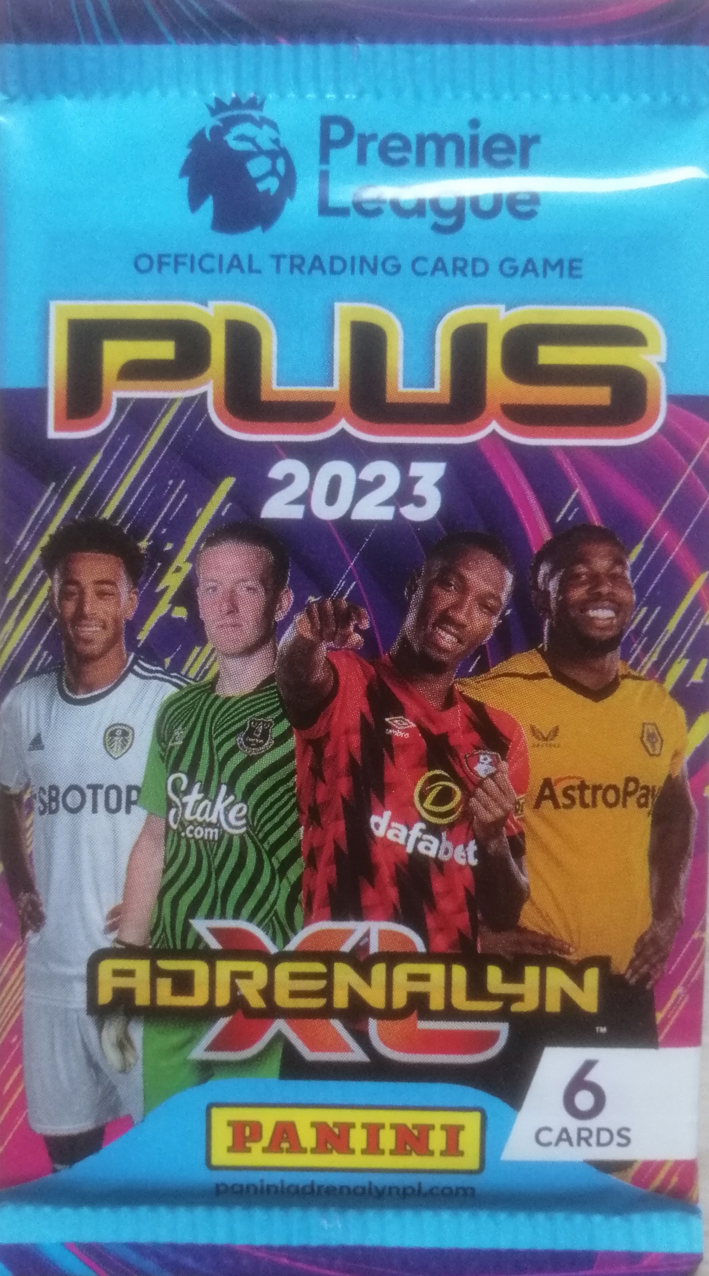 

Panini Premier League Plus 2023 Saszetka 6 Kart