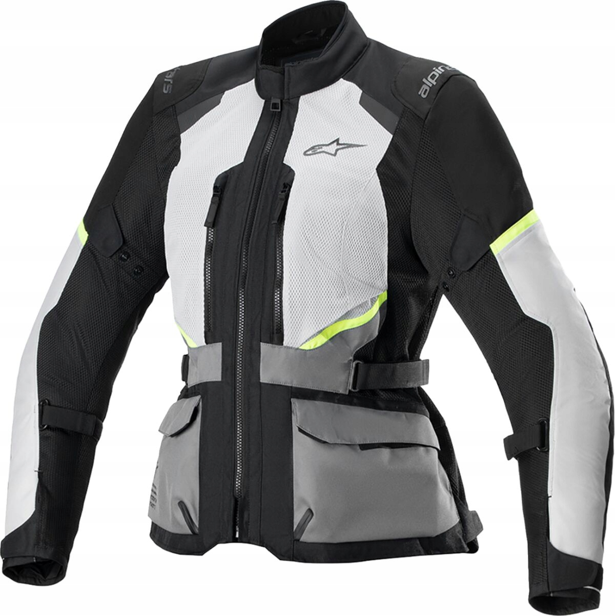 Dámska Bunda Na Motocykel Alpinestars Stella Andes Air Gray/black XXL