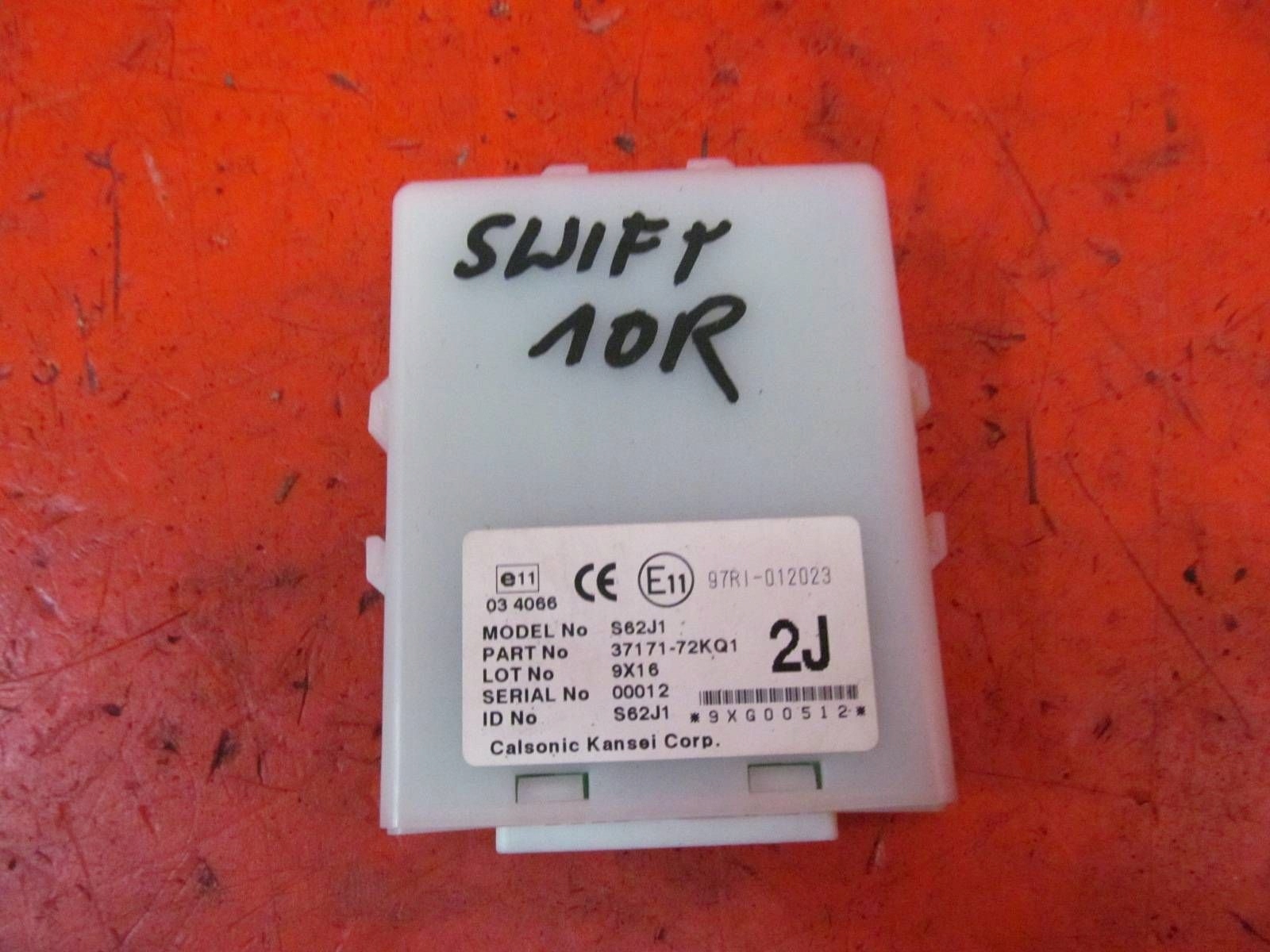 SUZUKI SWIFT III 4 IV MK6 MZ LIFT module control unit 37171-72KQ1
