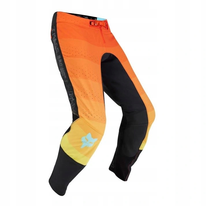 Pánske enduro nohavice Fox Flexair Grid Black/orange čierne Darčeky