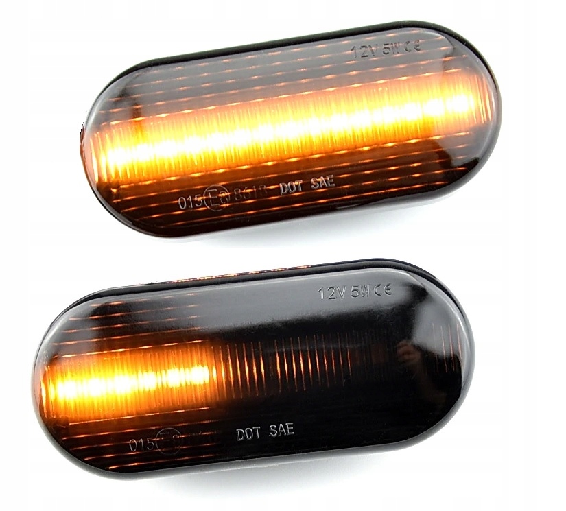 VW POLO LUPO KIERUNKOWSKAZY LED DYNAMIC BLACK