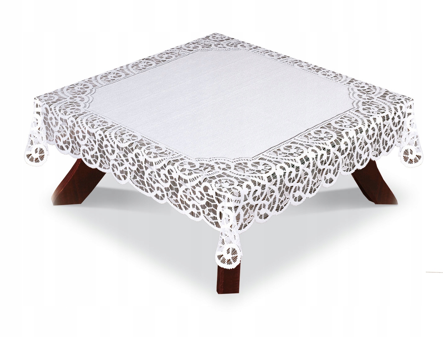 

Obrus Żakardowy Kwadrat Biały 05064 120x120CM