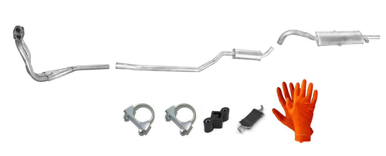 Lada 2107 1.1 1.3 (1968-1992) Sedan Výfukový Systém