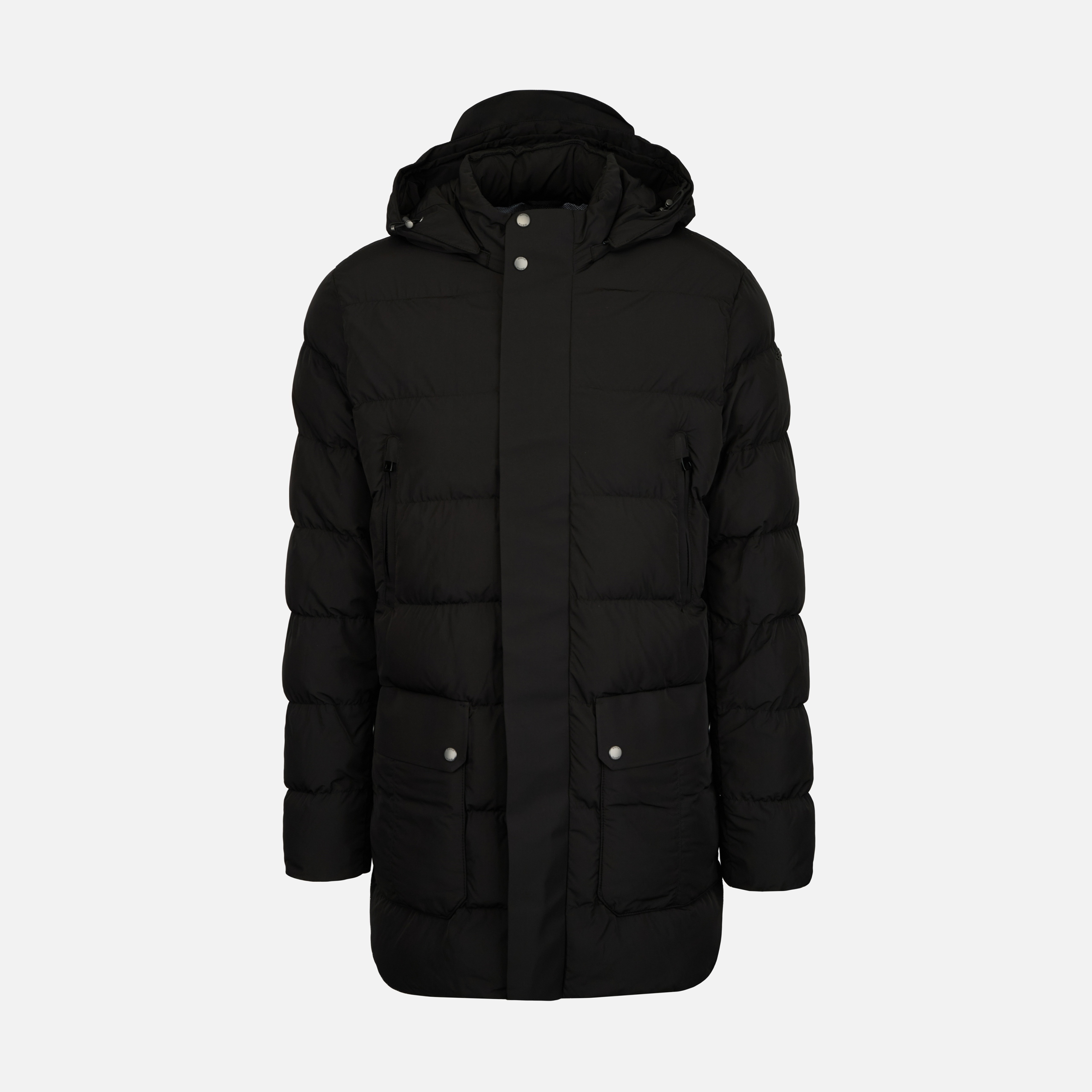 Geox Černá pánská parka Geox Pieve