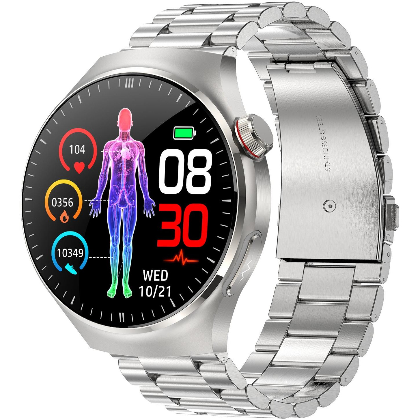 Dámské hodinky Hagen HB41.111.1111 stříbrné