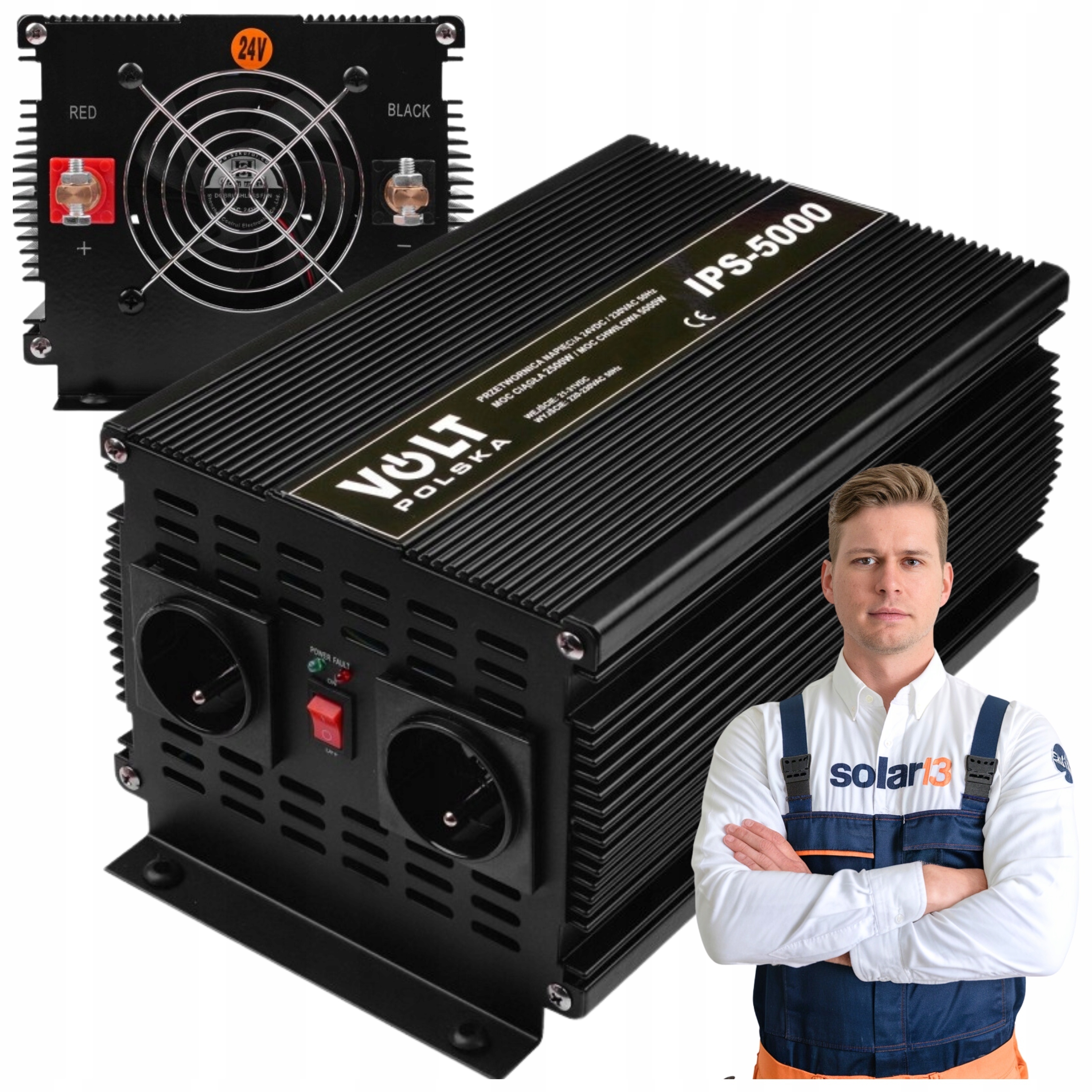 Volt Prevodník Ips 5000 24/230 V (2500/5000 W)