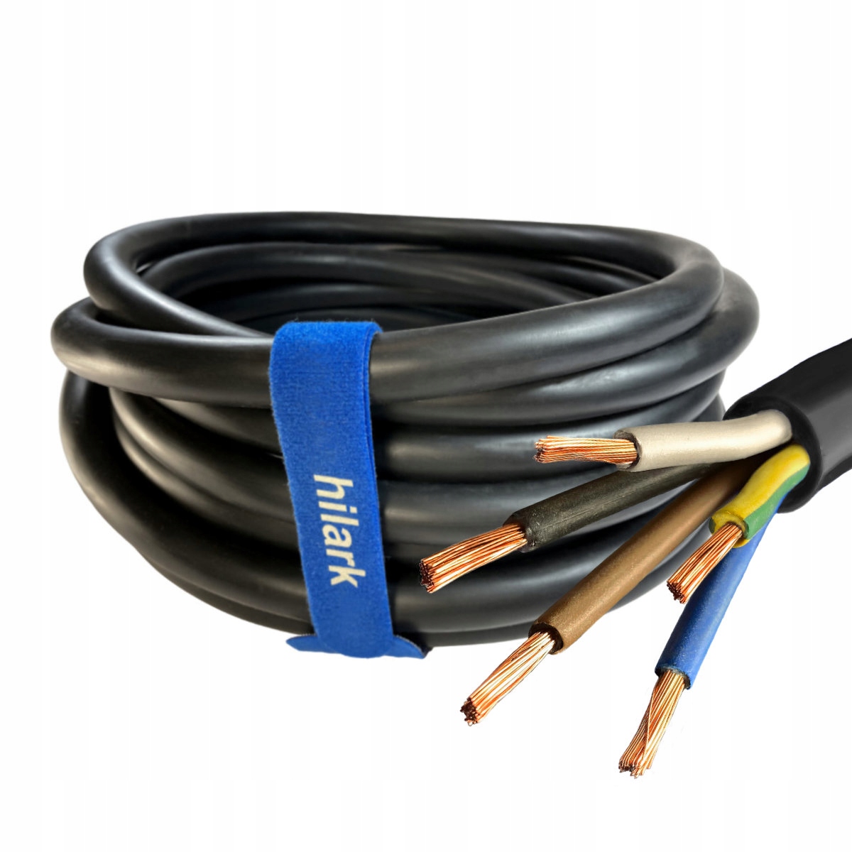 Gumový silový kábel H05RR-F Ow 5x4 mm² Lacno 50 m