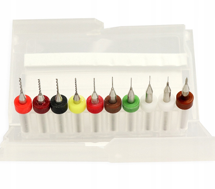 

Zestaw Wierteł do Pcb 0,1-1,0mm Mini Wiertła 10szt