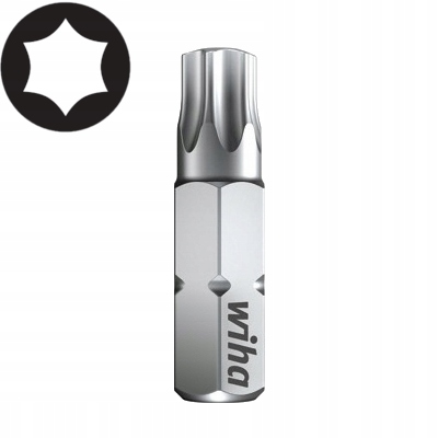 

Bit Standard 25 mm Torx 1/4 T15x25 Wiha 01717