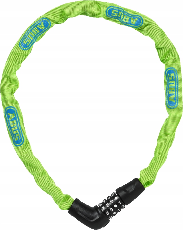 Řetěz na kolo Abus 5805C/75 Steel O Chain Lime