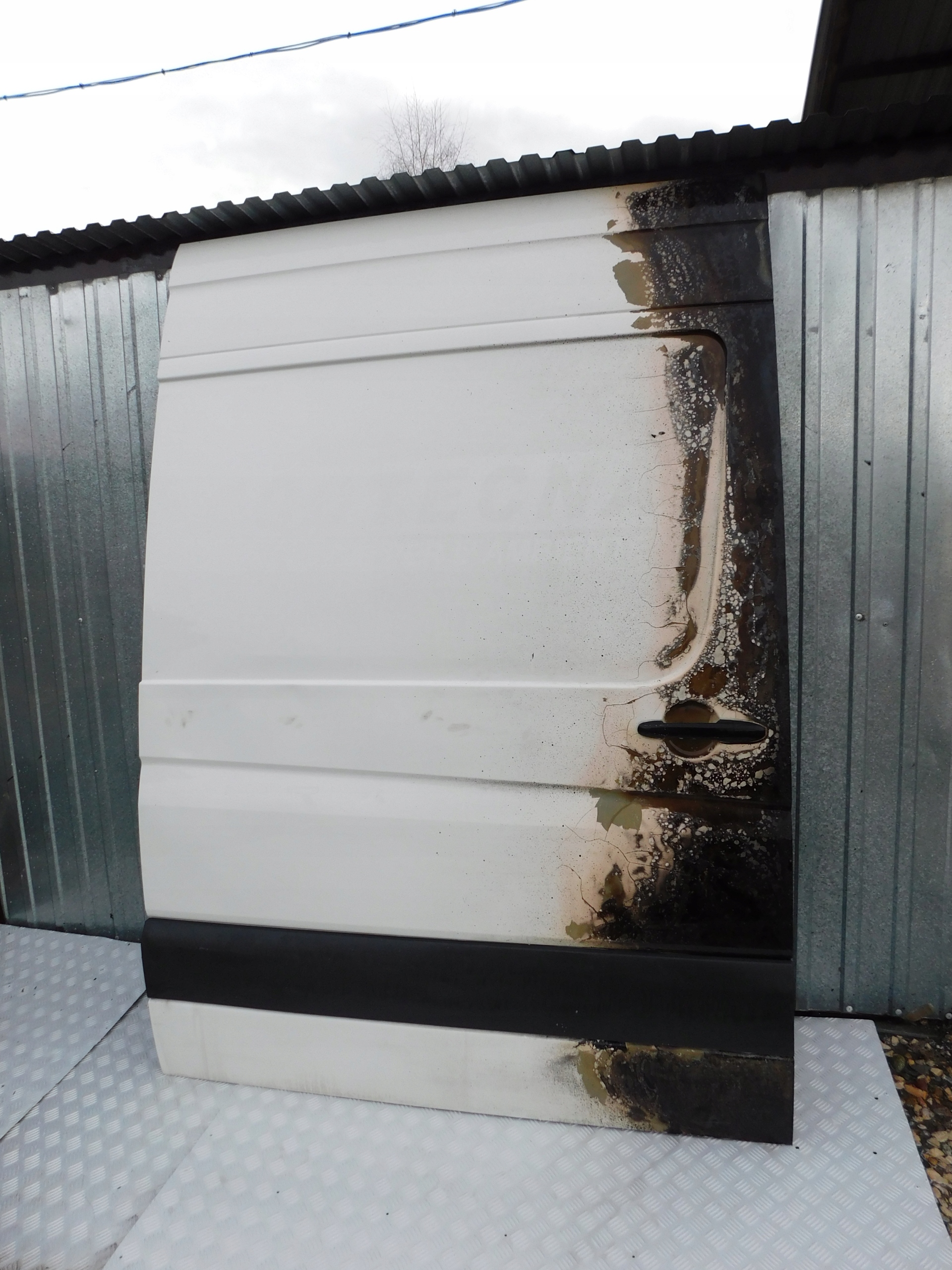 Sprinter 906 VW Crafter door side suwane wysokie without KOROZJI! biale