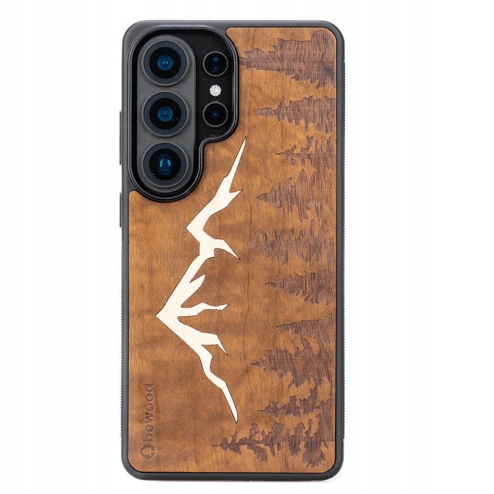 Dřevěné Pouzdro Bewood pro Samsung Galaxy S26 Ultra Hory Imbuia