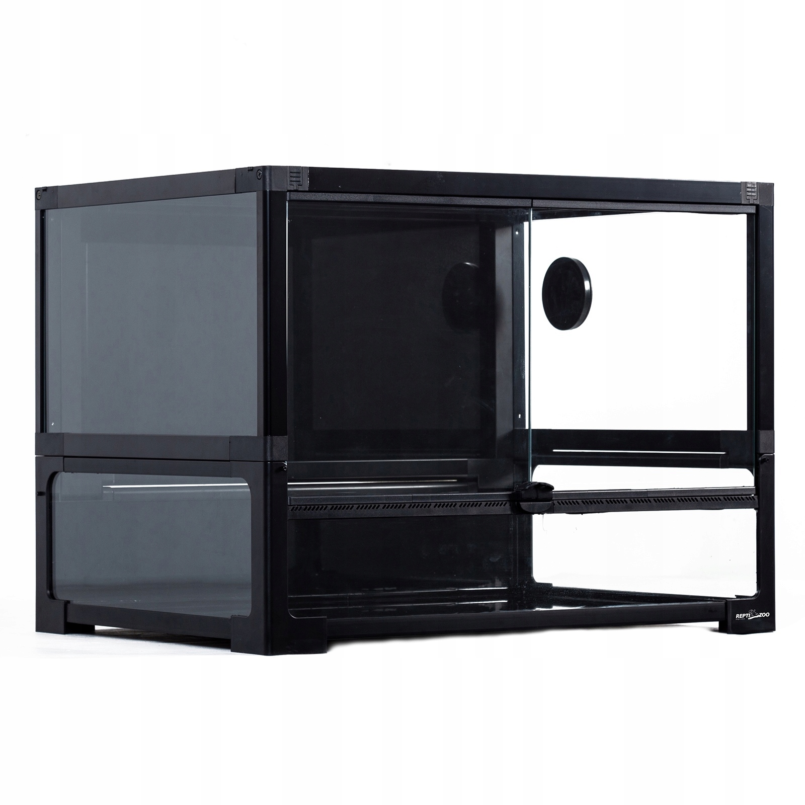 Levně Skleněné Chovné Terárium Pro Plazy Obojživelníky 45X45X32 CM Repti-zoo