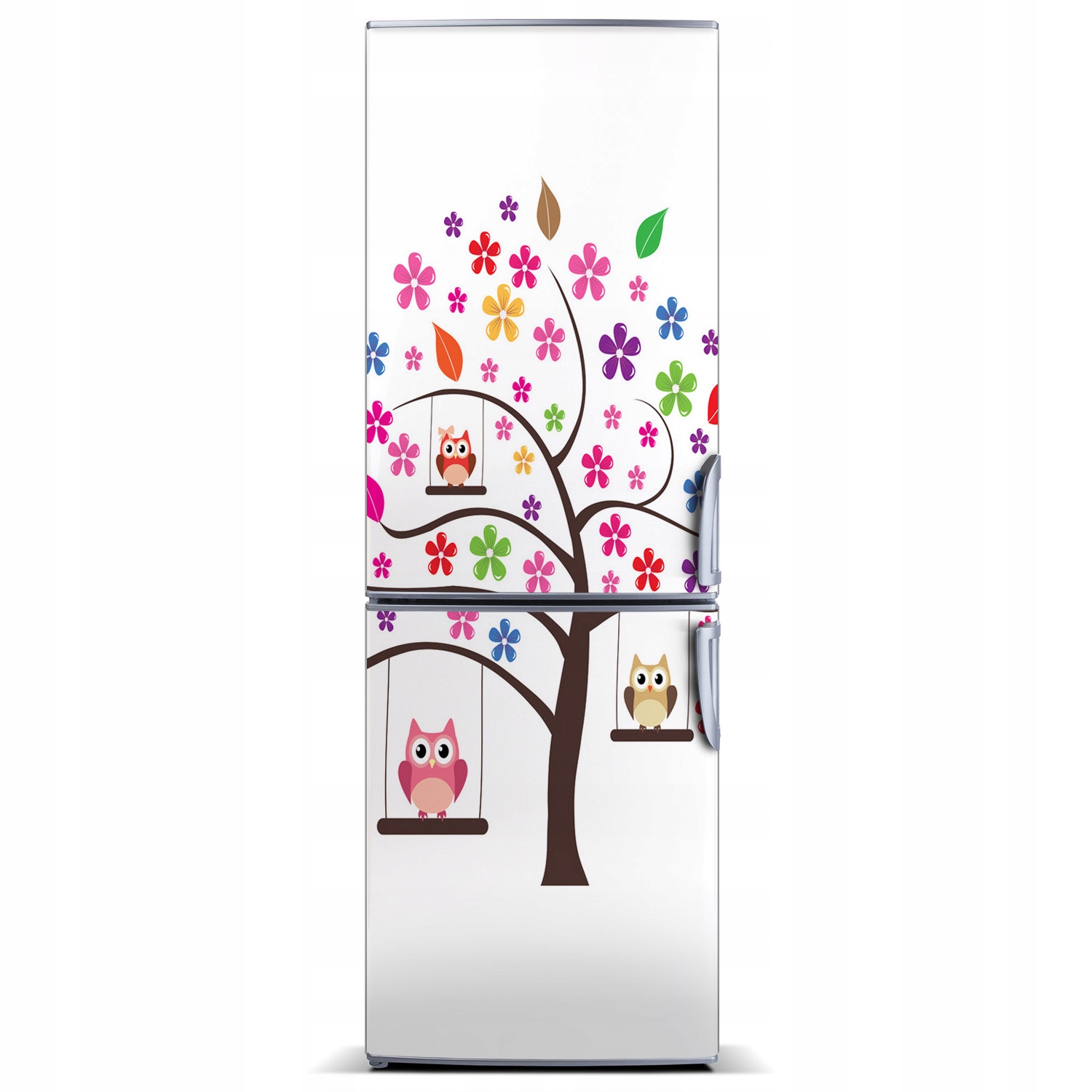 

Foto Magnes na lodówkę Sowy na huśtawkach 60x180