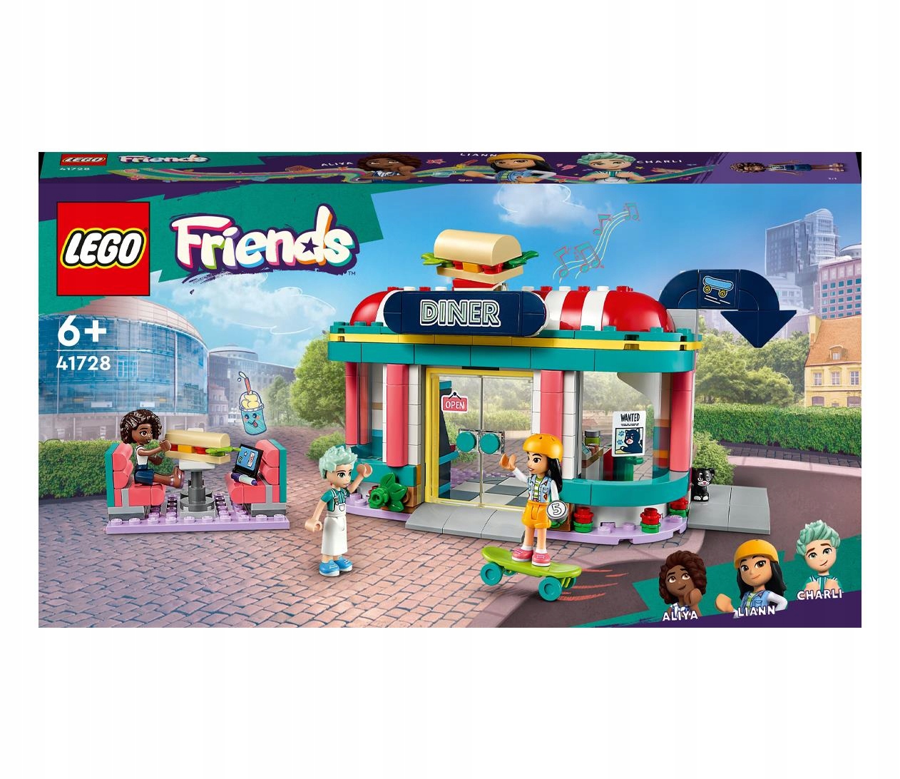 

Lego Friends 41728 Bar w śródmieściu Heartlake