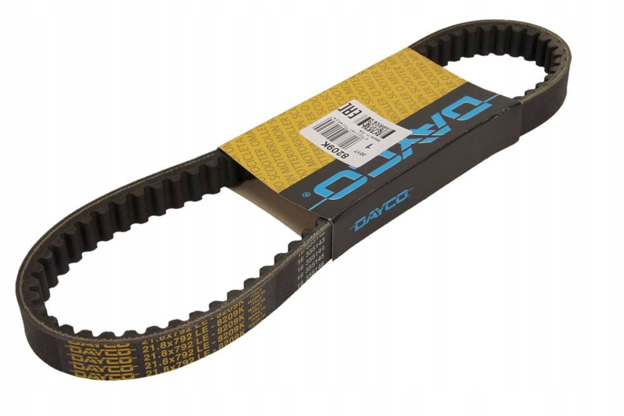 Hnací Remeň Moto. Kevlar 21,8X9,5X792 8209KDAY Dayco