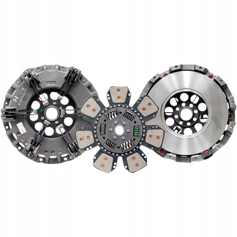 LUK Zestaw sprzęgła, tarcza 3 mm, dwutarczowy