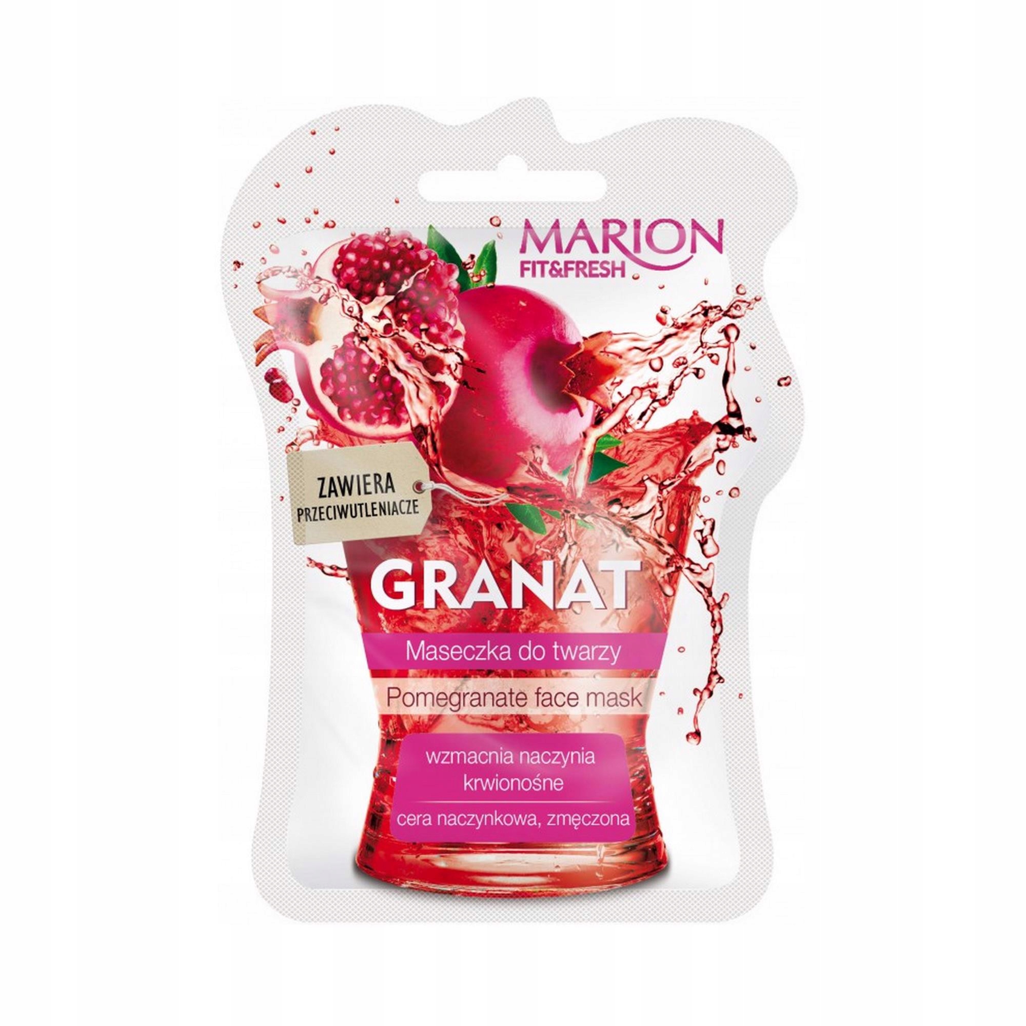 

Marion Fit&fresh maseczka do twarzy 7.5ml gran