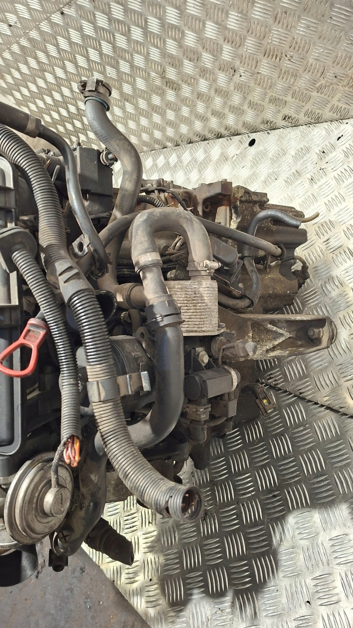engine pillar Z UKLADEM PALIWOWYM BMW E46 2.0D 150KM