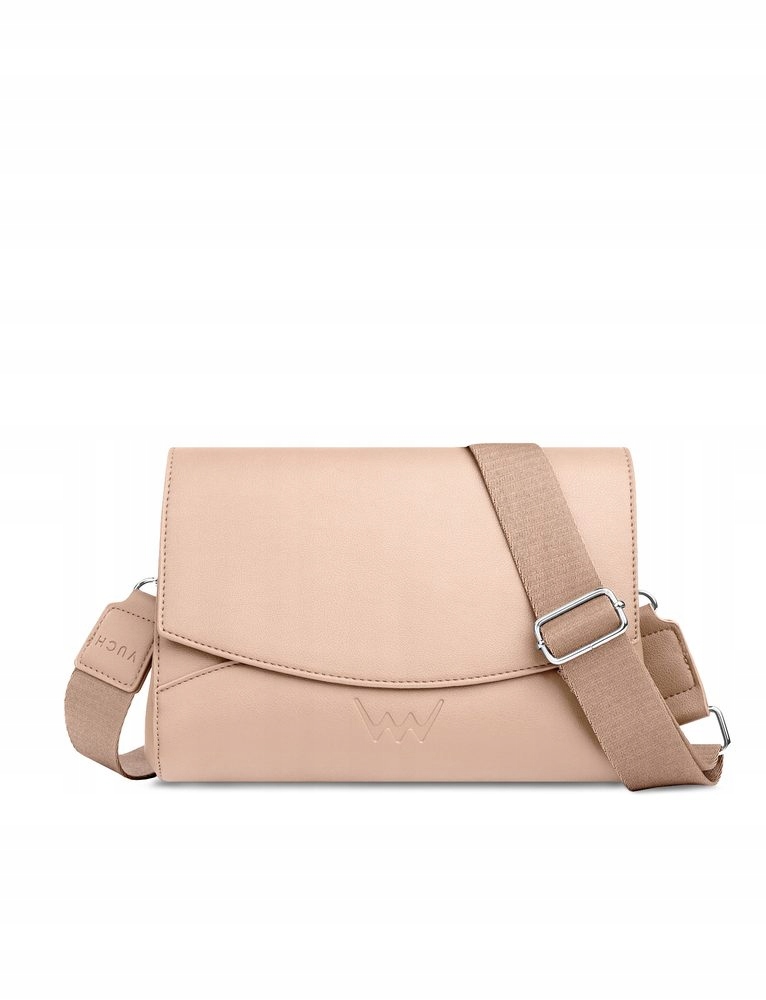 Crossbody kabelka Vuch Danita béžová koženka 25 x 19 x 8 cm