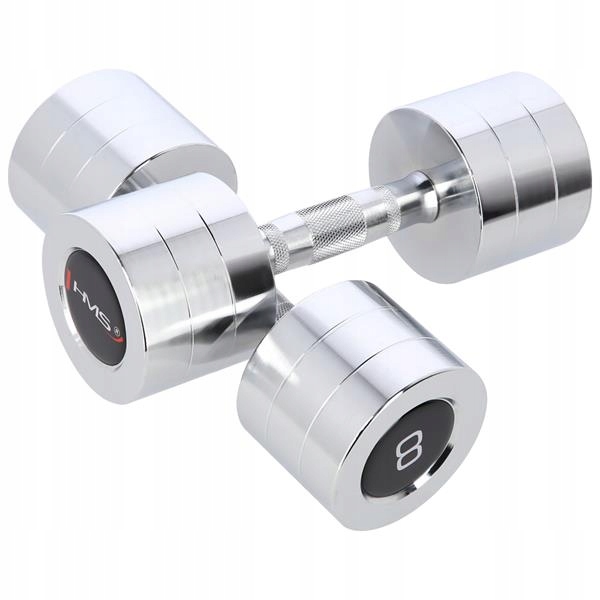 

Hantle chromowane komplet zestaw 2 szt 2x8kg
