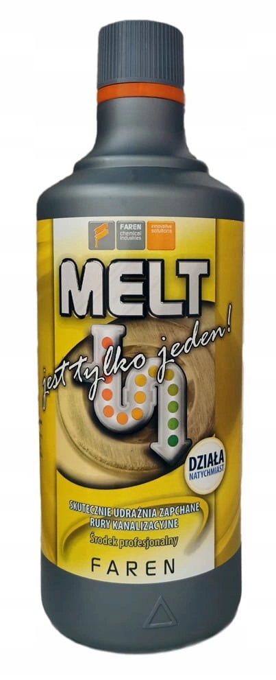 Faren Melt 0,75 L – Płyn do Udrażniania Rur Kanalizacyjnych