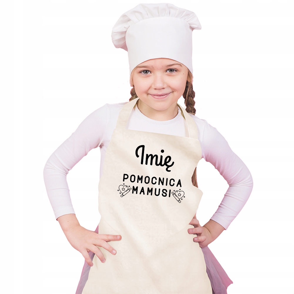 

Fartuszek Kuchenny Dla Dzieci Pomocnica Imię