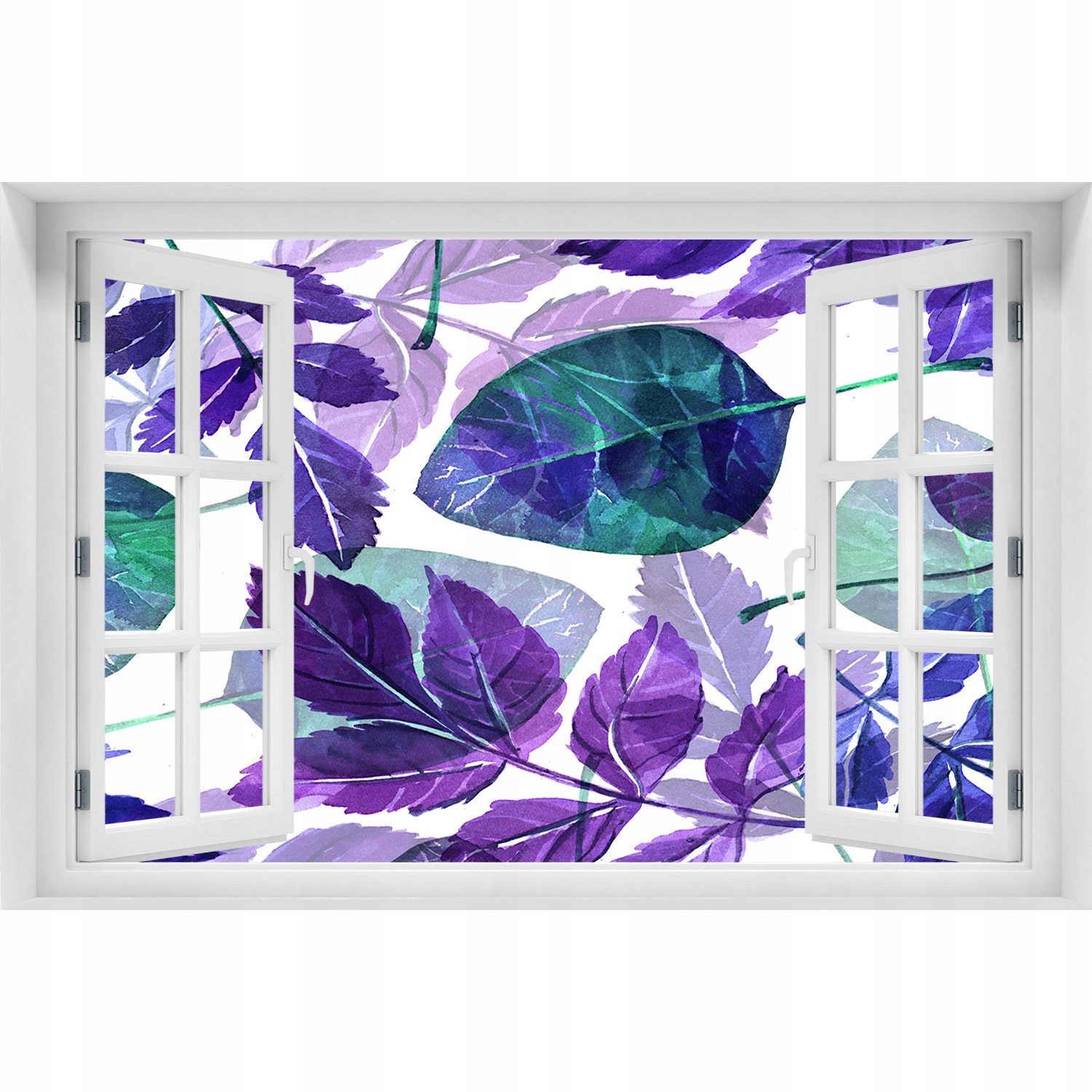 

Naklejka 3D Okno na ścianę Kolorowe liście 90x60