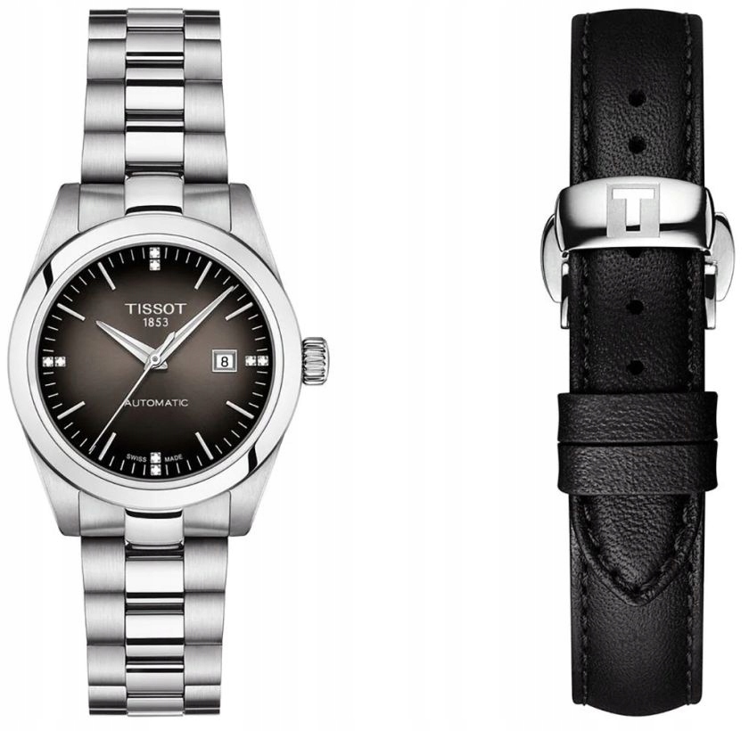 Švýcarské Dámské Hodinky Tissot T-my Automatické S Diamanty Sada