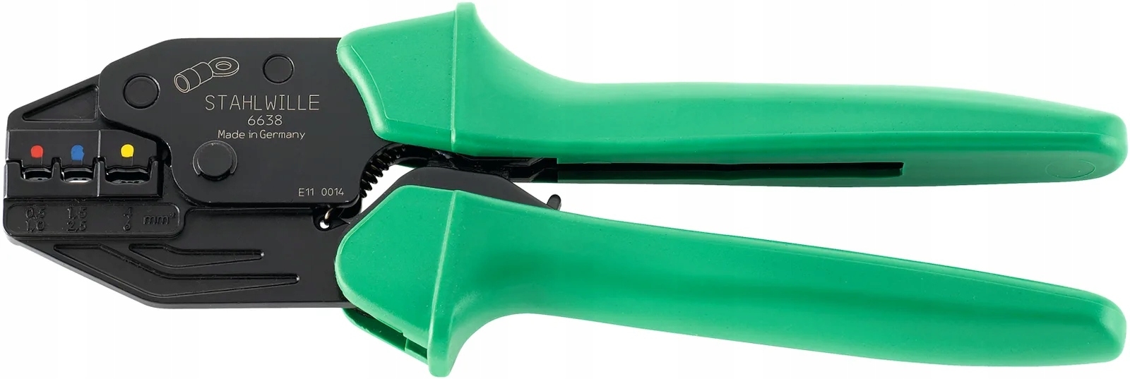 Krimpovací kleště pro kabelové koncovky, zástrčky L=220 mm Stahlwille