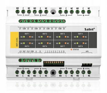 SATEL STEROWANIE 230V EKSPANDER INT-IORS 8we 8wy Kod producenta INT-IORS