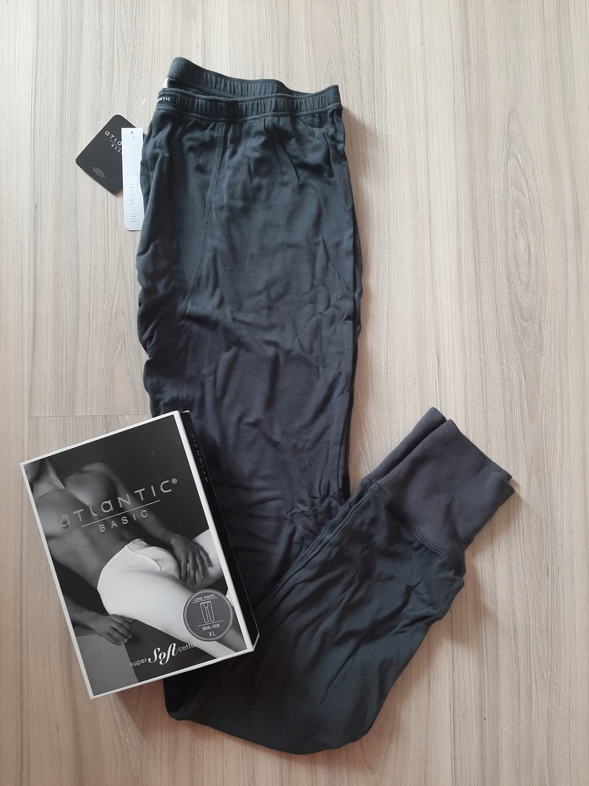 

Kalesony męskie Atlantic BML-008 *XL* grafitowe