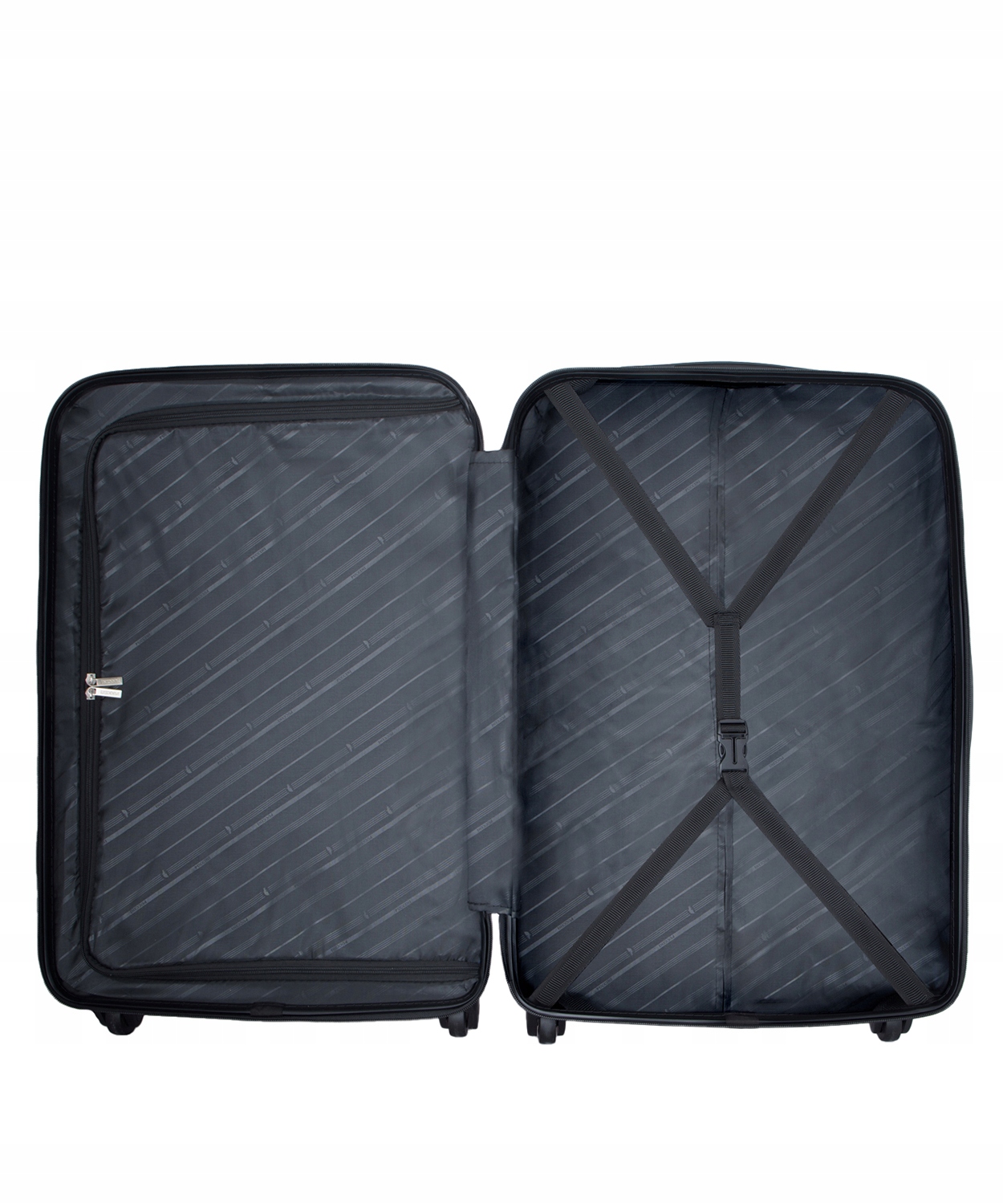 Walizka Duża Podróżna Twarda Na Kółkach PUCCINI Zielona ABS024A-5 Model Alicante