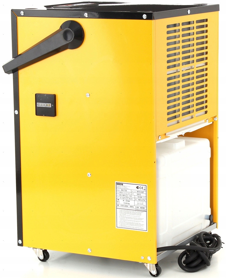 OSUSZACZ POWIETRZA MASTER DH 732 P Weight with packaging 21 kg