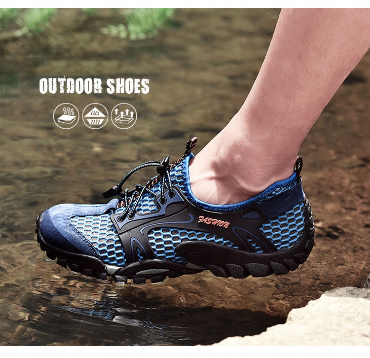 MĘSKIE BUTY TREKKINGOWE BUTY DO WODY PLAŻOWE Ocieplenie brak informacji