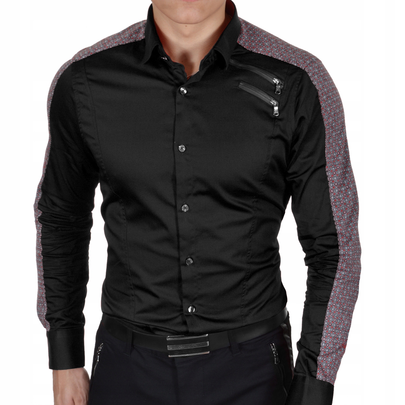 Pánská košile Casual Zipy Mondo Limited, bavlněná