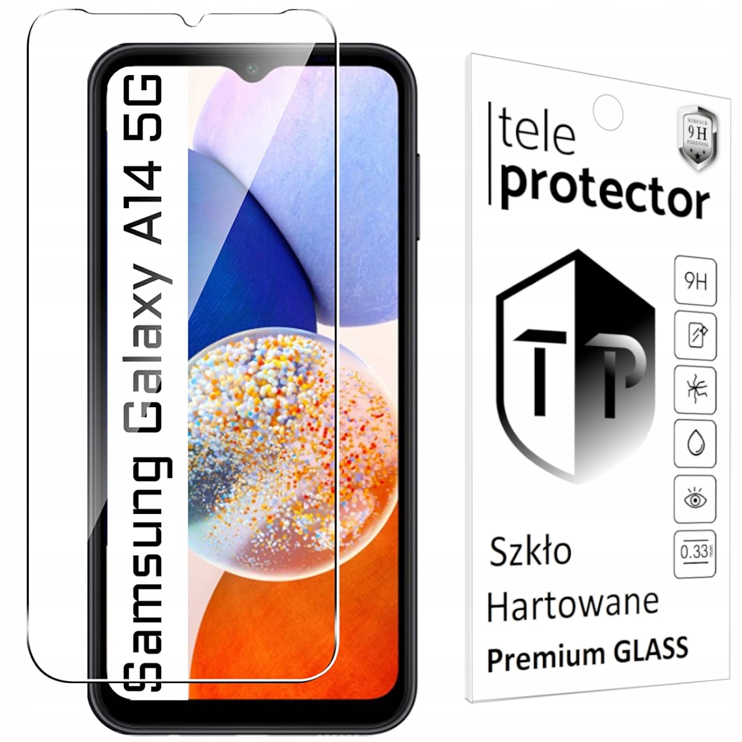 

Szkło Hartowane Premium do Samsung Galaxy A14 5G