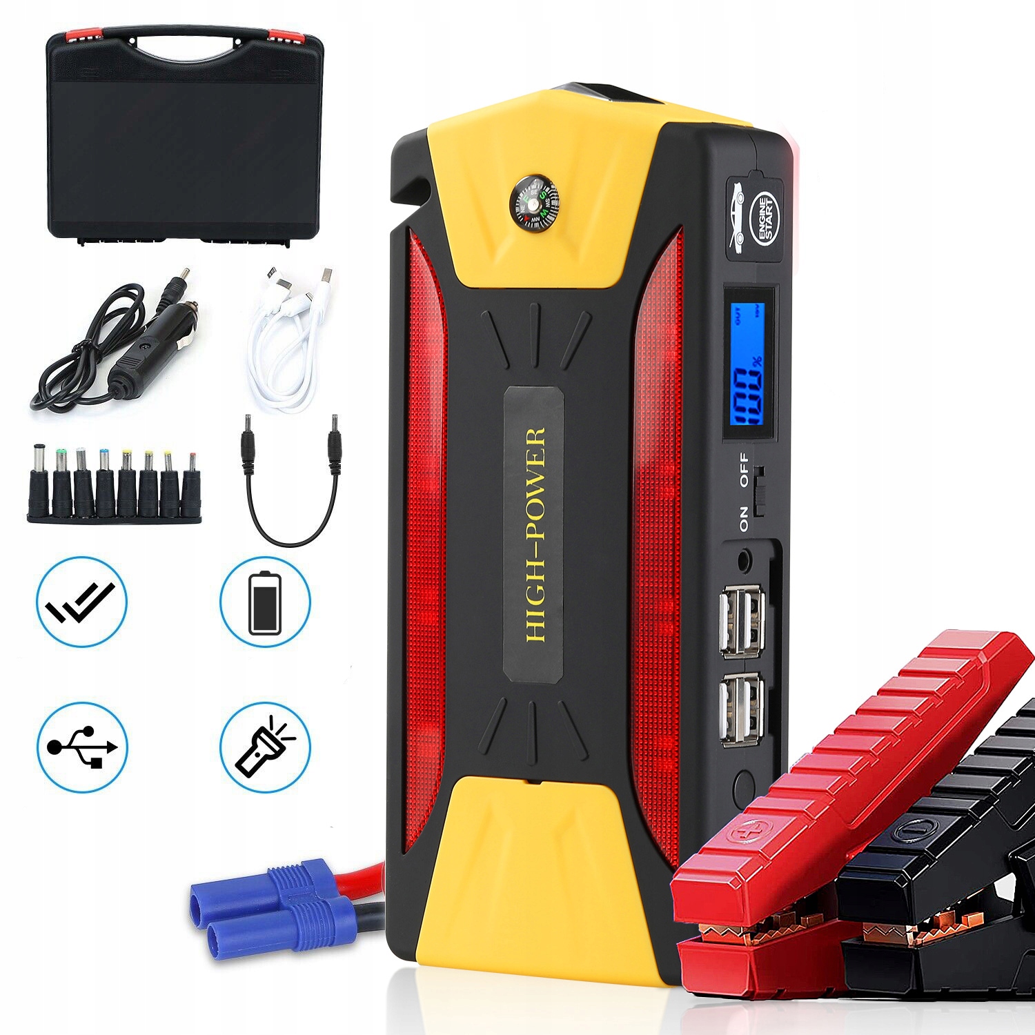 Стартер старт для автомобіля автомобіля POWERBANK 12V