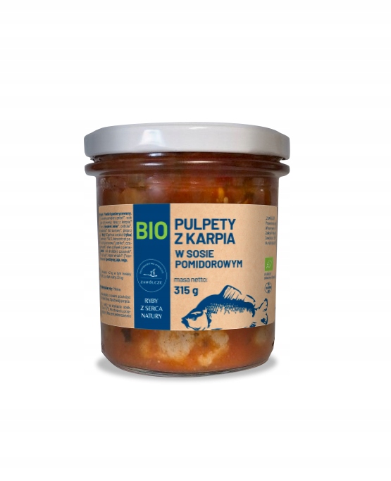 Masové Kuličky S Kaprem A Rajčatovou Omáčkou Bio 315 g Ryby Ze Srdce Přírody