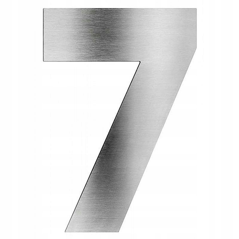 

Numer na dom ze stali nierdzewnej 10 cm Inox 7