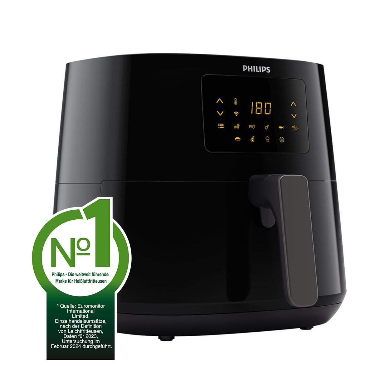 PHILIPS Airfryer XL Essential 2000W 1200g Wifi Black — miniatura 3