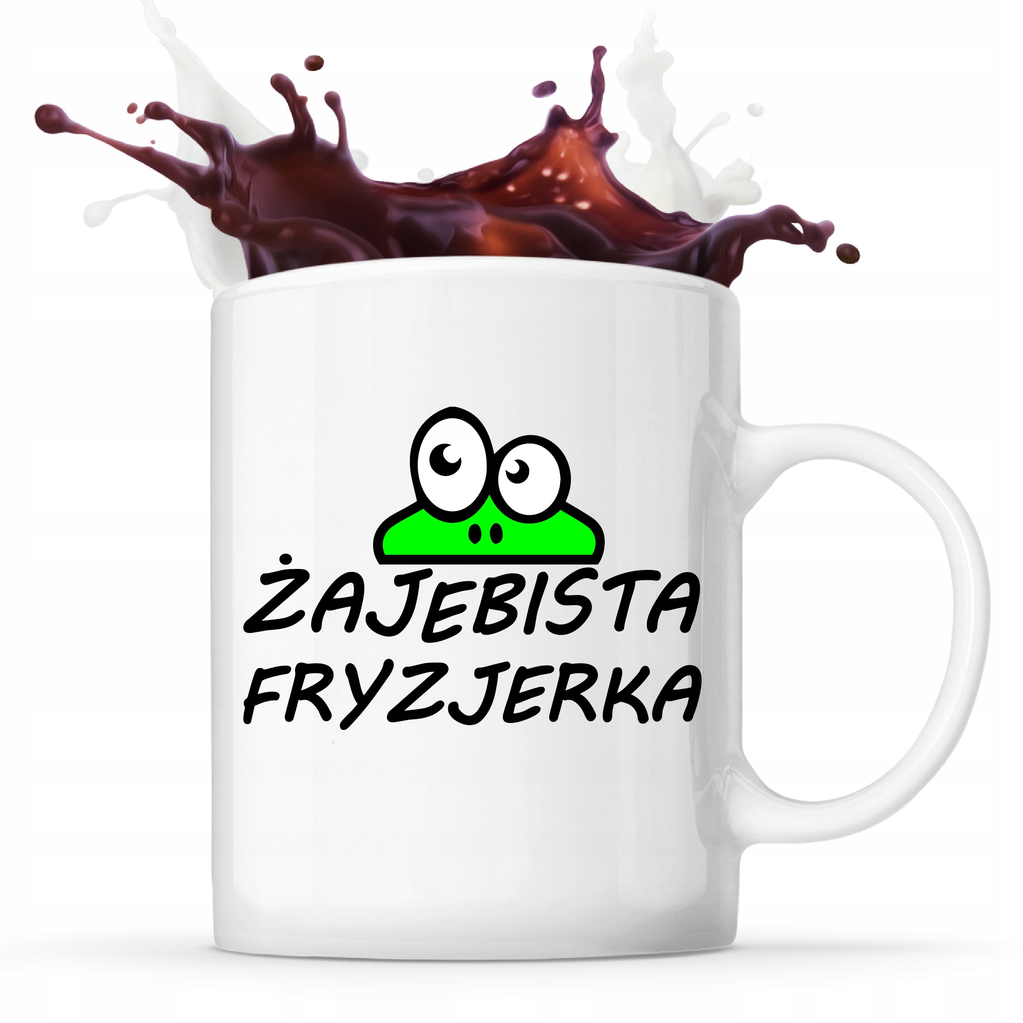 

Kubek dla Fryzjerki Żajebista Salon