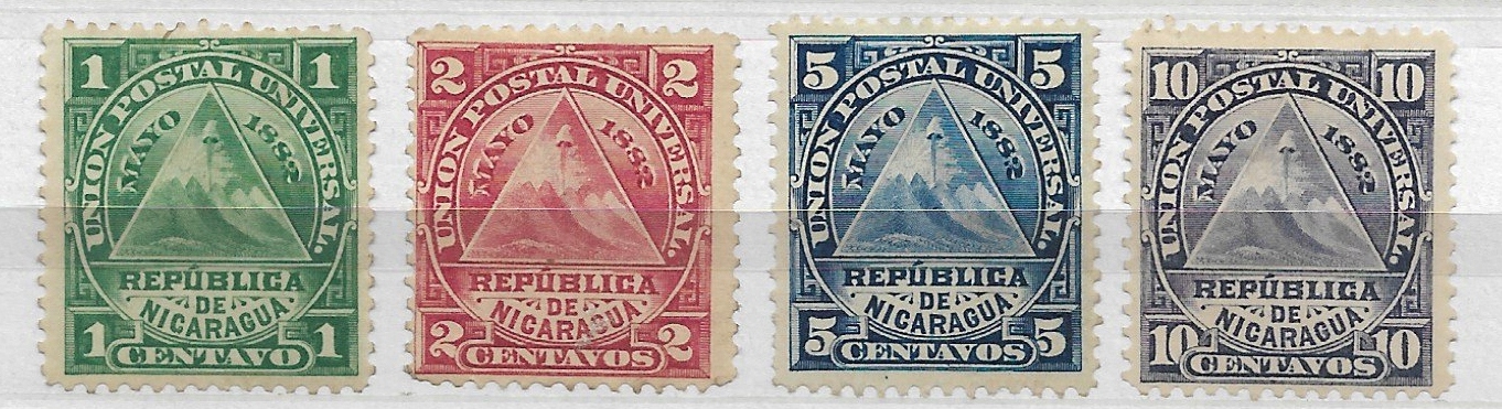 Nikaragua, Mi: NI 13-16, 1892 rok