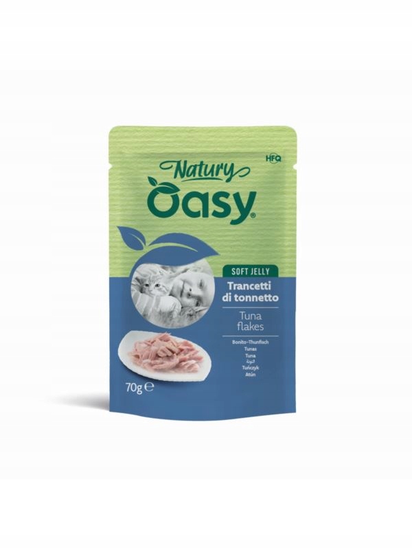Oasy Natury Soft Jelly Tuňák v želé 70 g