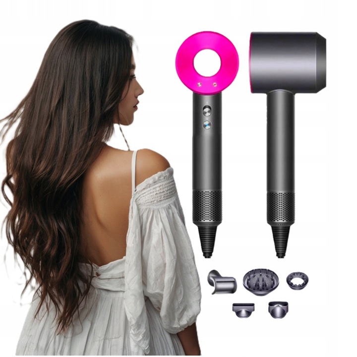 5w1 Profesjonalna Ultra Mocna Suszarka Do Włosów Z Jonizacja Koncówki