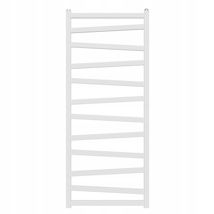 Koupelnový radiátor Zirkon 1190 x 500 mm Moc 489W Bílý BESTseller