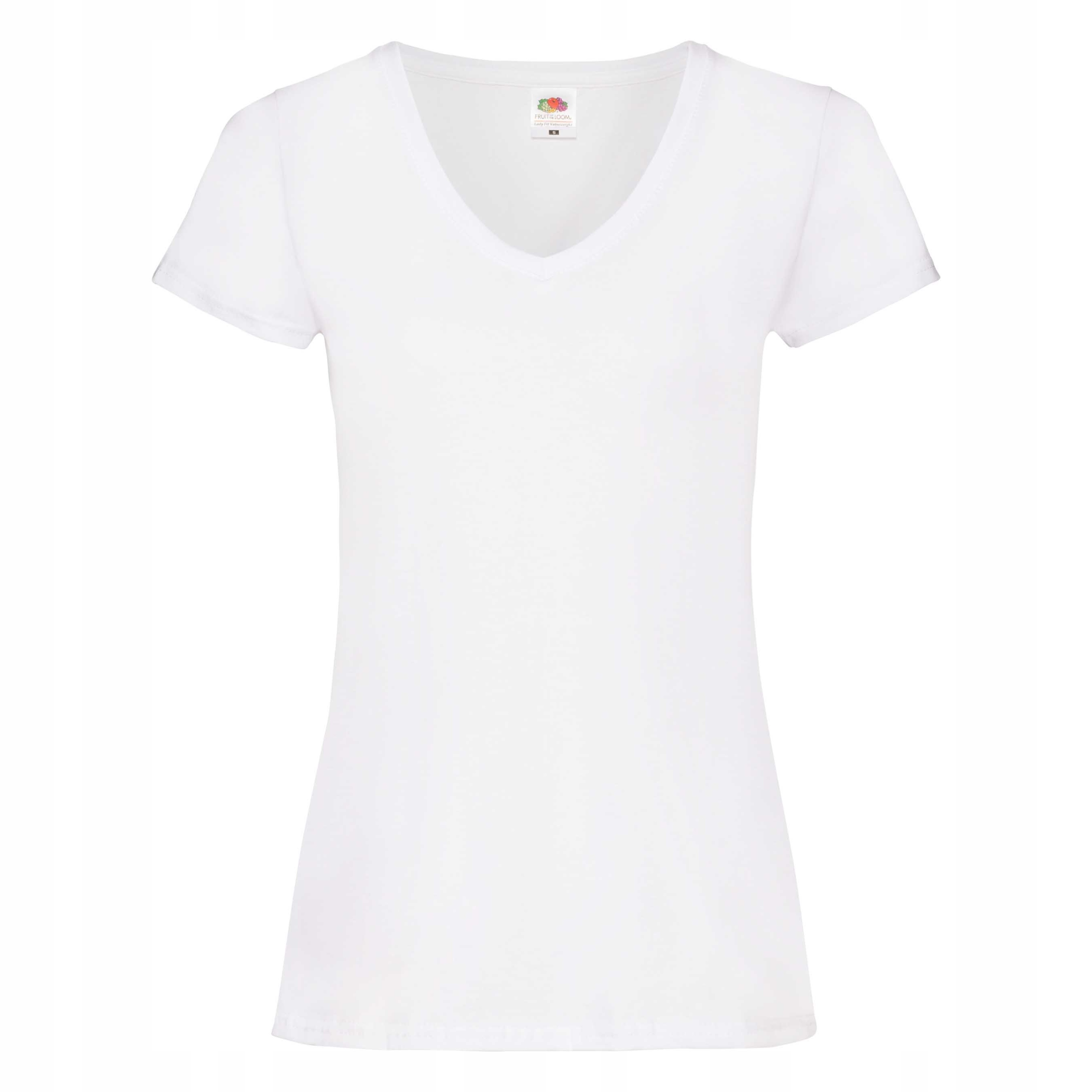 

Koszulka Damska V-neck Fruit Of The Loom Wh S