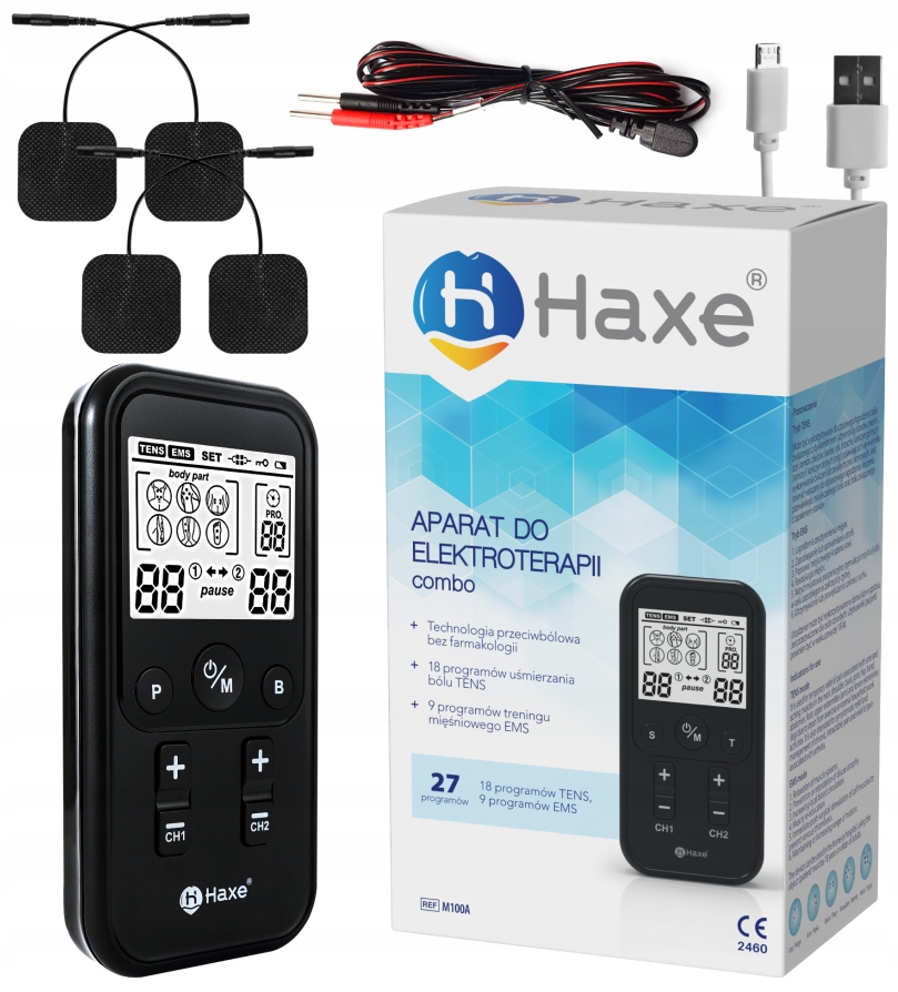 

Haxe Aparat do elektroterapii elektrostymulator