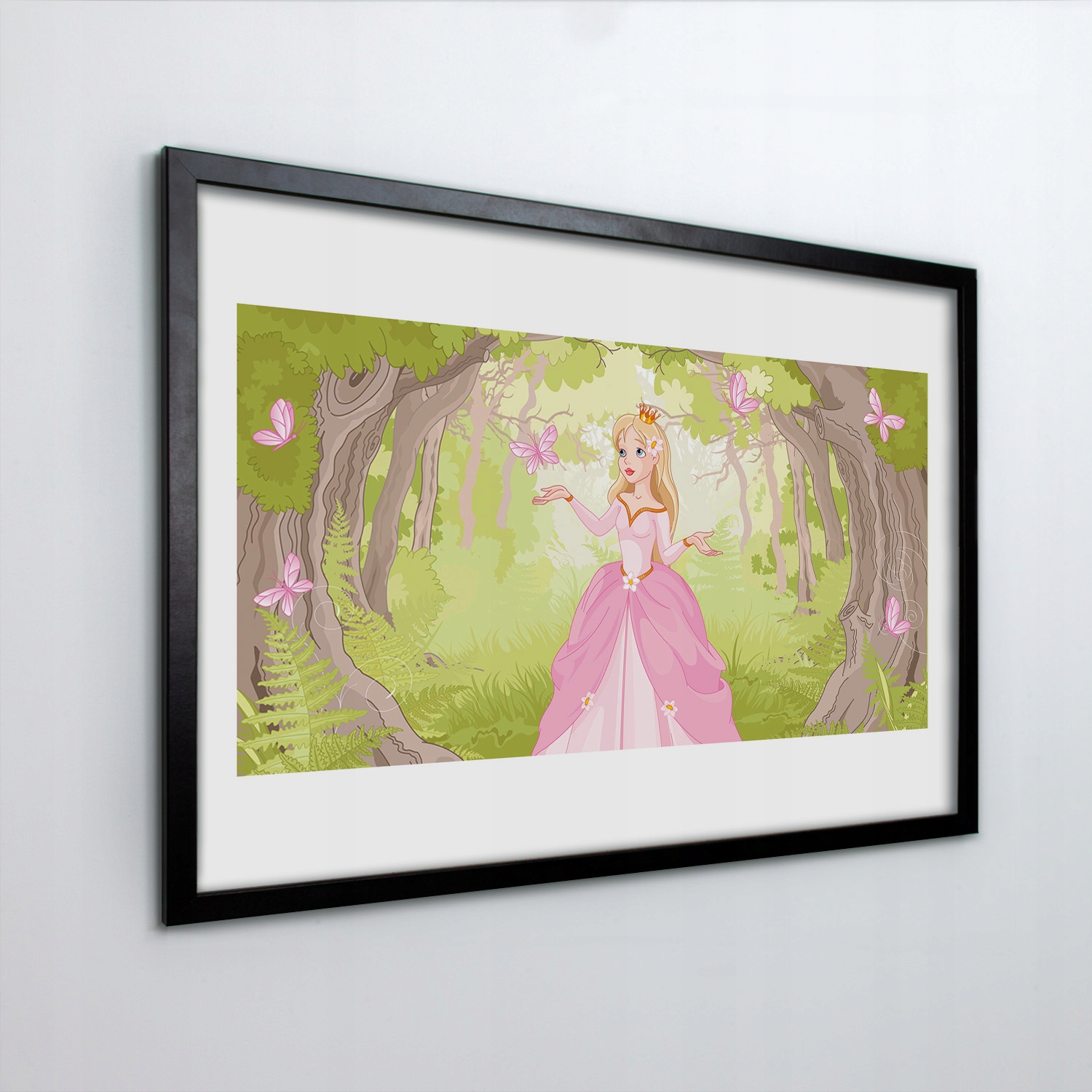 Fotoobraz na zeď Princezna les hmyz 60x40 cm